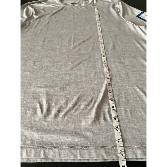 HURLEY Gray Long Sleeve Rash Guard w/Sleeve Graphics Mens sz XL - Picture 8 of 9